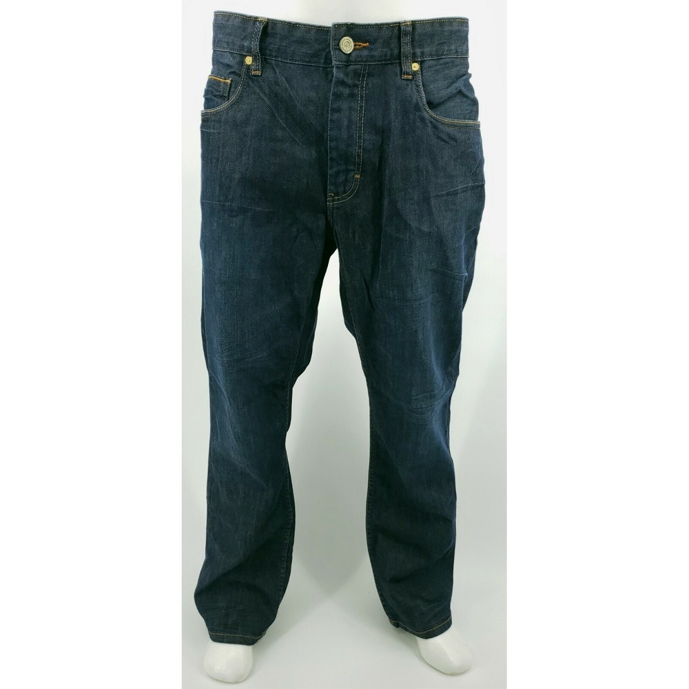 Tommy Bahama Jeans Authentic Standard Dark Blue Mens 38 X 31.5 Tagged 38/32 READ